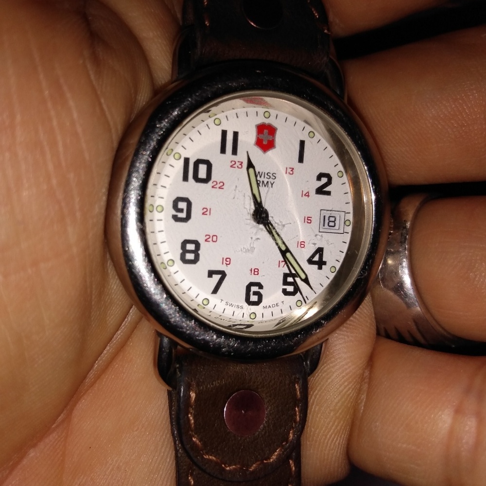 Vintage Swiss army military issued watch